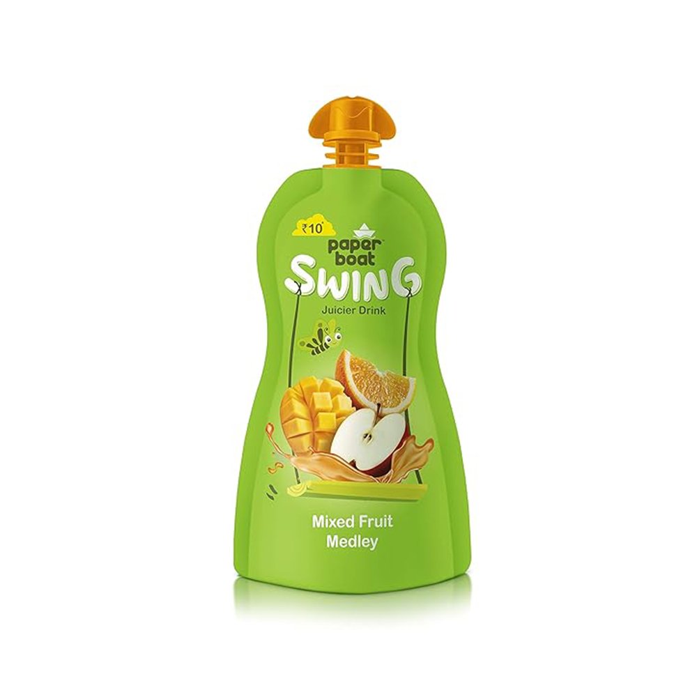 Swing paper boat swing juicier drink